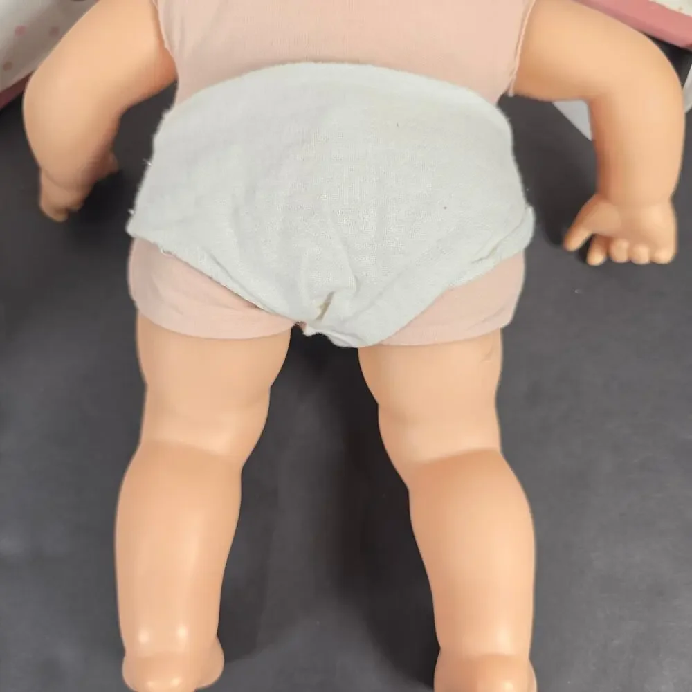 American Girl Pleasant Company Bitty Baby Doll Diaper Bag Pink Wardrobe/Trunk